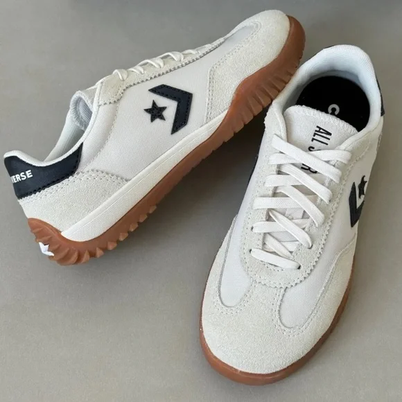 Women’s Converse Run Star Trainer Casual Shoes - Egret/Black/Honey A08262C - Picture 4 of 12